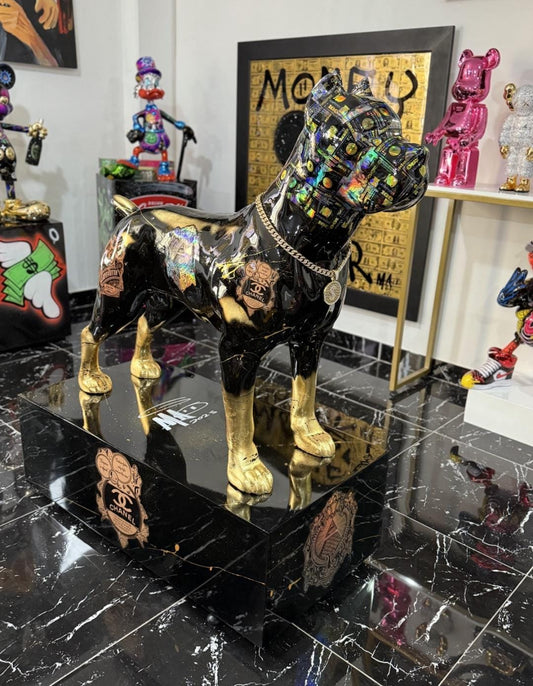NEON BLACK ROTTWEILER