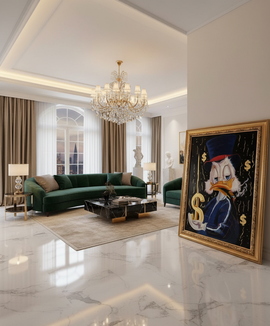THE RICH DUCK: DONALD'S PORTRAIT OF ABUNDANCE