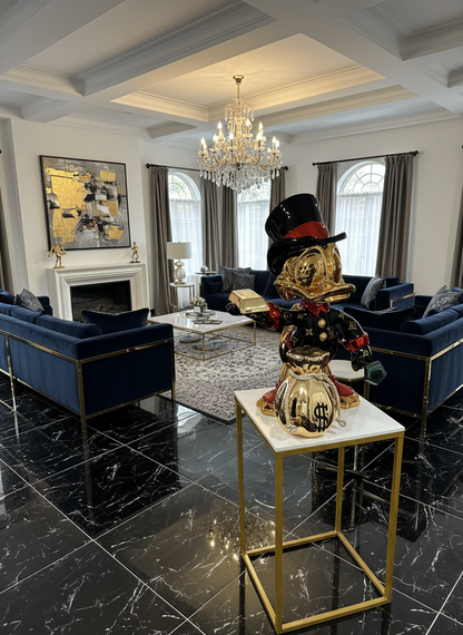 FASHION FOWL: DONALD IN LOUIS VUITTON
