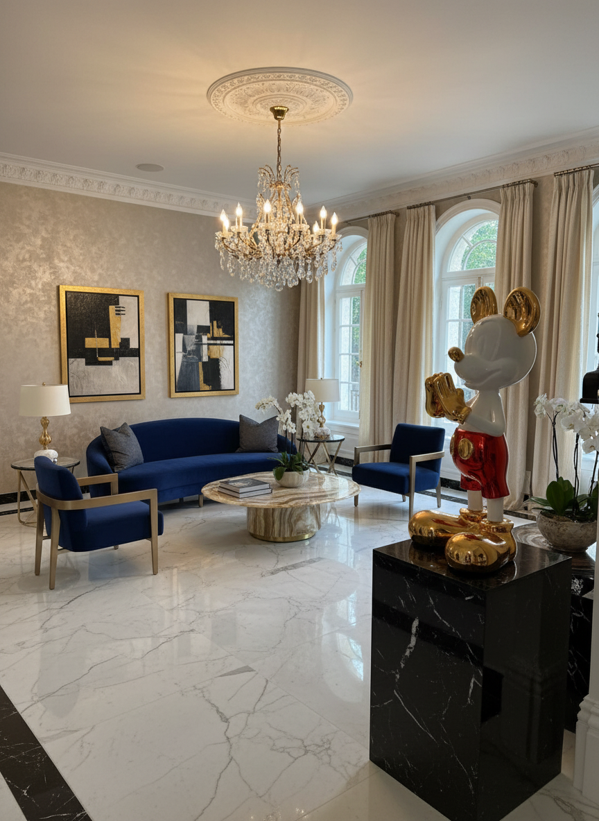 WELCOME WHITES: MICKEY'S GOLDEN GESTURE