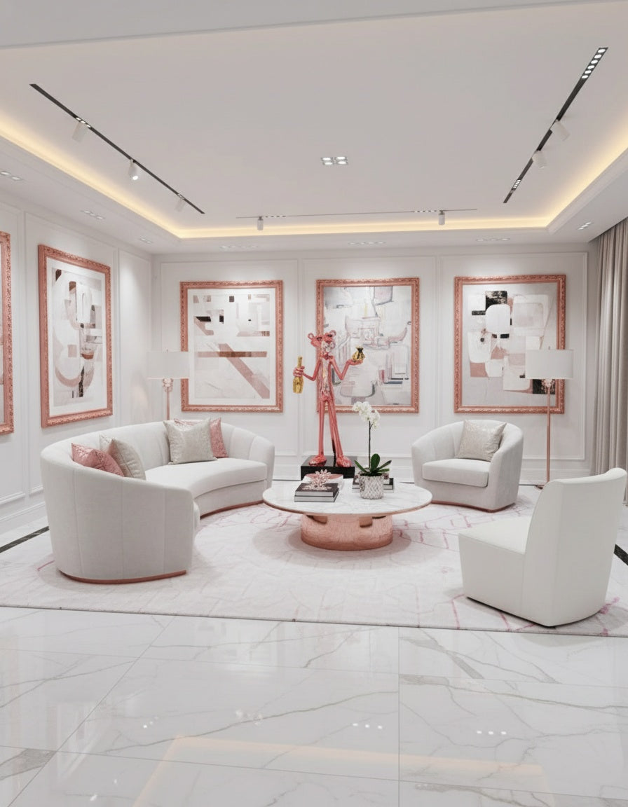 CHAMPAGNE PINK PANTHER ICON