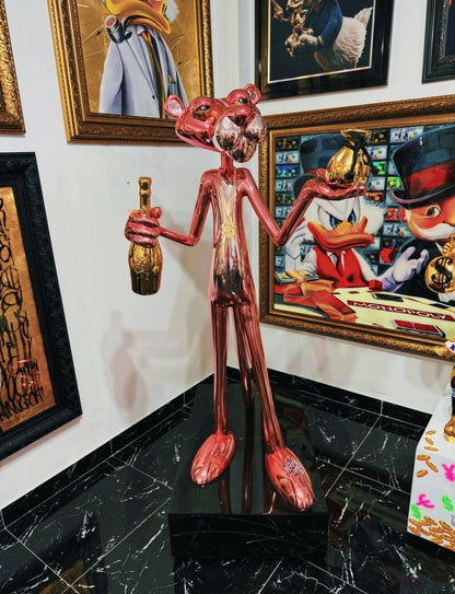 CHAMPAGNE PINK PANTHER ICON